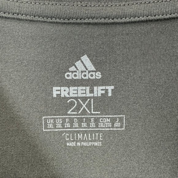 adidas Grey FreeLift Sport Prime Lite T Shirt - Picture 10 of 12